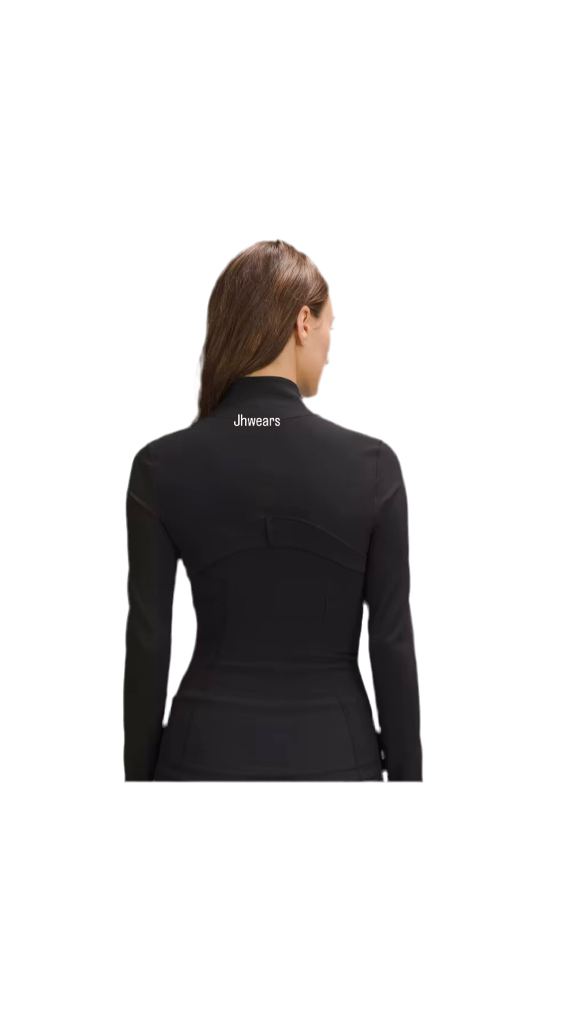 Seamless zip up jacket